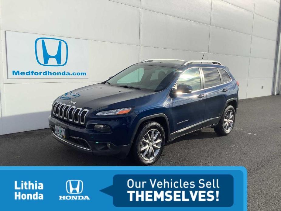 used 2018 Jeep Cherokee car, priced at $14,987