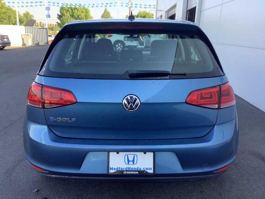 used 2016 Volkswagen e-Golf car, priced at $14,976