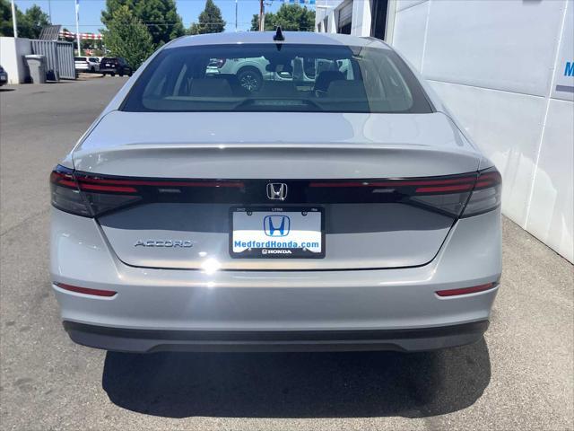 new 2025 Honda Accord car, priced at $30,706