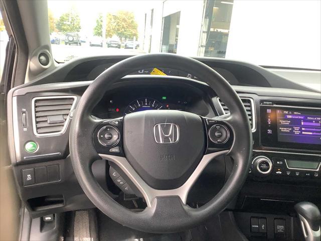 used 2015 Honda Civic car, priced at $14,483