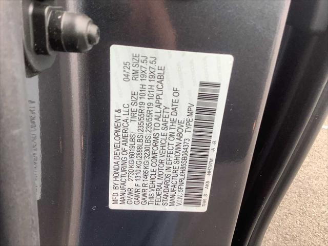new 2025 Honda Odyssey car, priced at $44,749