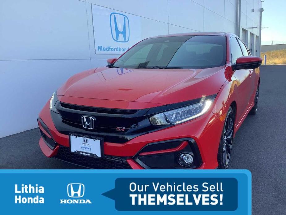 used 2020 Honda Civic Si car, priced at $28,976