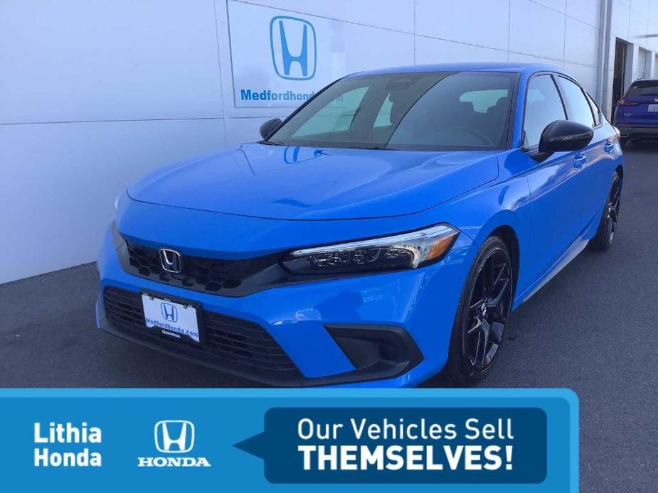 used 2022 Honda Civic car, priced at $27,687