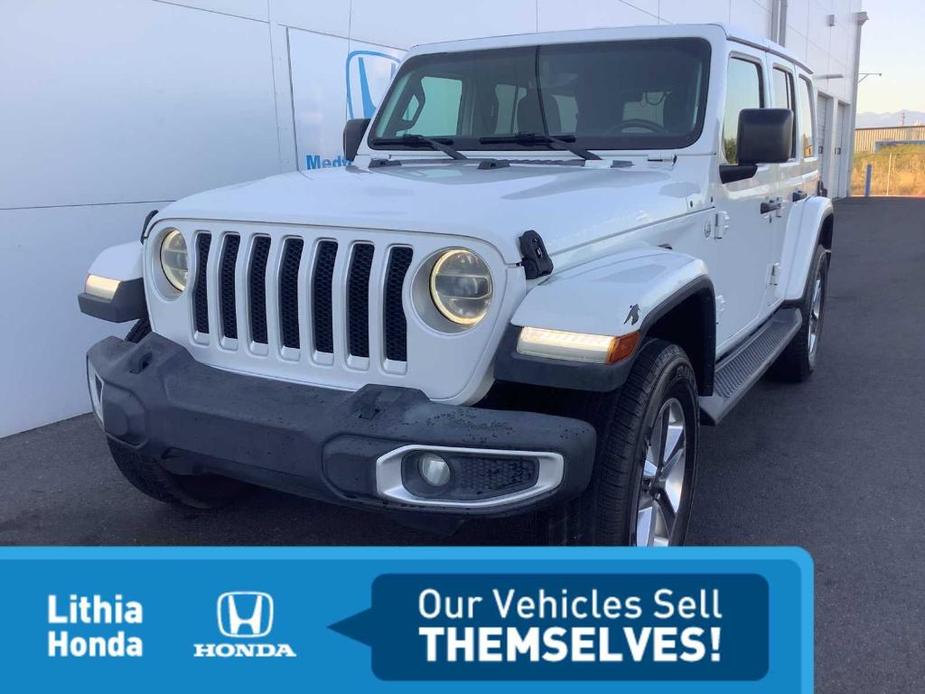 used 2020 Jeep Wrangler Unlimited car, priced at $29,928