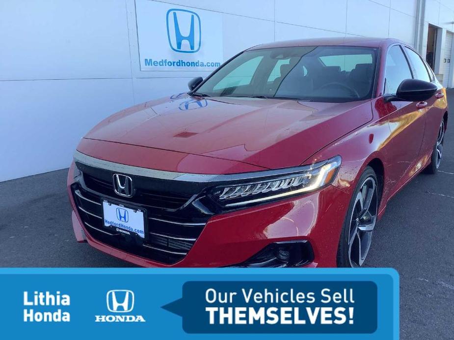 used 2022 Honda Accord car, priced at $28,642