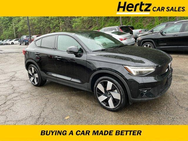 used 2023 Volvo C40 Recharge Pure Electric car, priced at $36,350