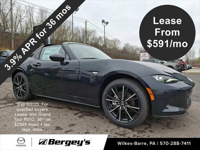 new 2024 Mazda MX-5 Miata RF car, priced at $39,060
