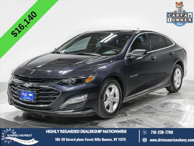 used 2022 Chevrolet Malibu car, priced at $16,140