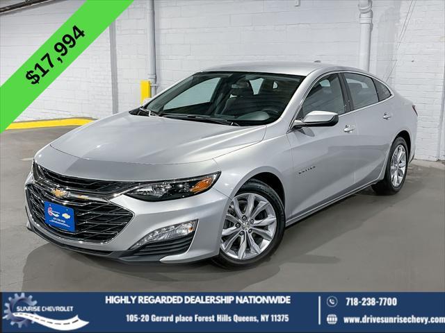 used 2022 Chevrolet Malibu car, priced at $17,450