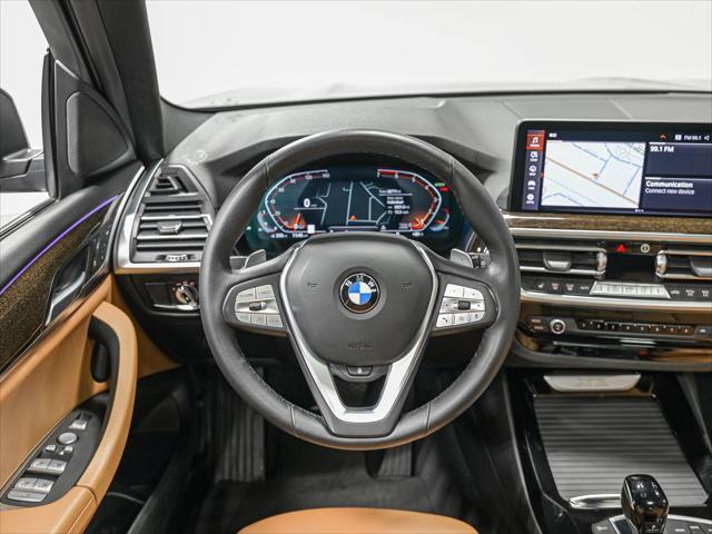 used 2022 BMW X3 car, priced at $32,990