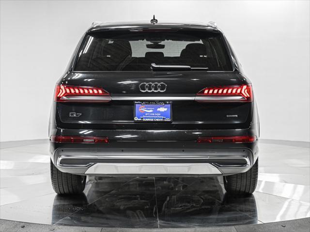 used 2024 Audi Q7 car, priced at $58,499