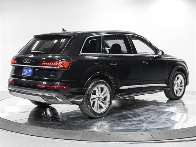 used 2024 Audi Q7 car, priced at $58,499