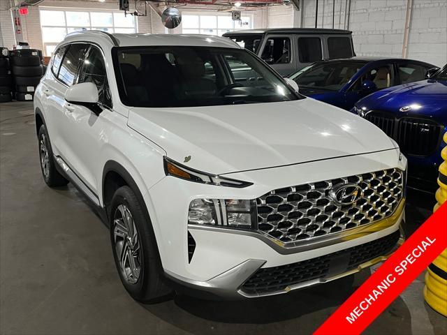 used 2021 Hyundai Santa Fe car, priced at $18,474