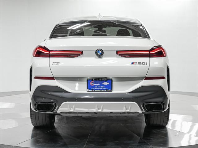 used 2021 BMW X6 car, priced at $53,890