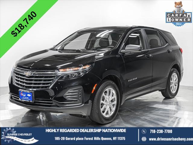 used 2022 Chevrolet Equinox car, priced at $18,740