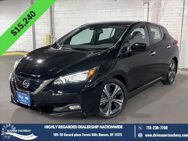 used 2021 Nissan Leaf car, priced at $15,240