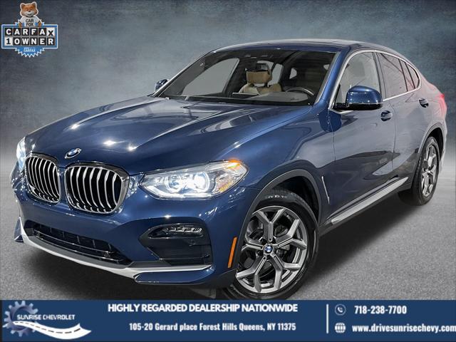 used 2021 BMW X4 car, priced at $31,990