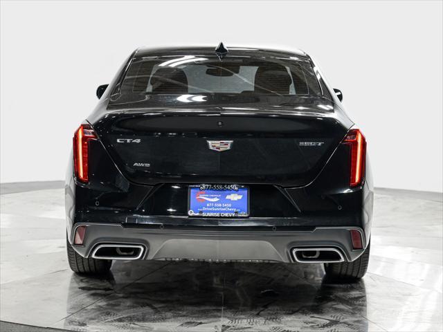 used 2022 Cadillac CT4 car, priced at $31,851