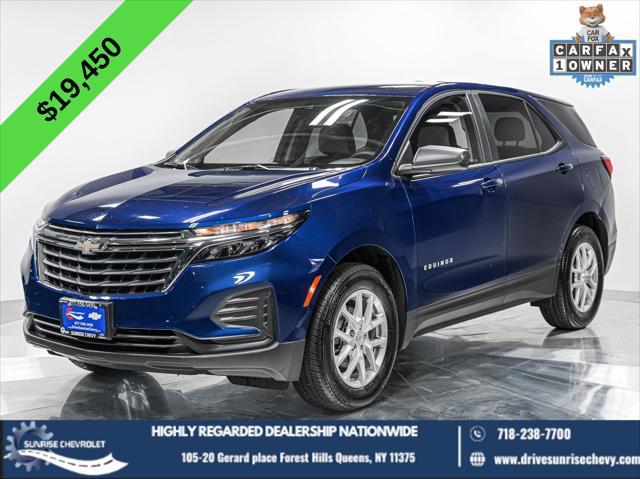 used 2022 Chevrolet Equinox car, priced at $19,450