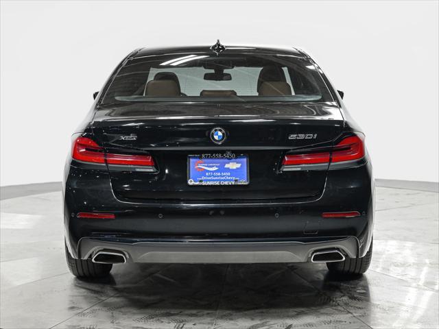 used 2023 BMW 530 car, priced at $34,450