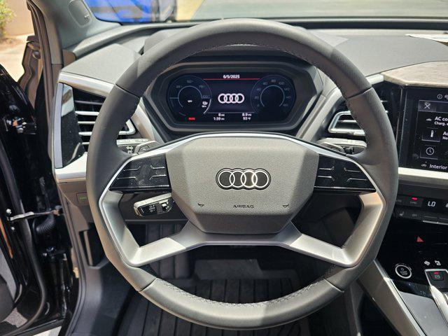 new 2025 Audi Q4 e-tron car, priced at $62,175