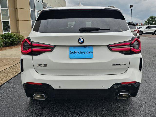 used 2022 BMW X3 car, priced at $35,495