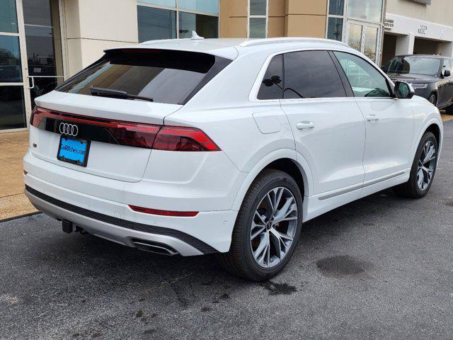 new 2025 Audi Q8 car, priced at $80,265