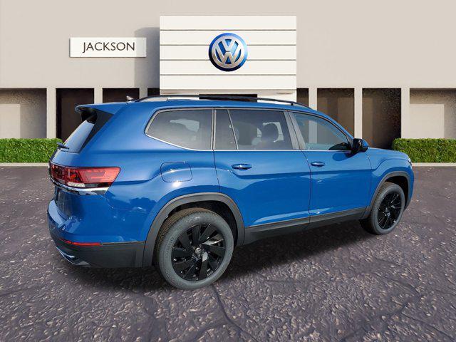 new 2025 Volkswagen Atlas car, priced at $44,716