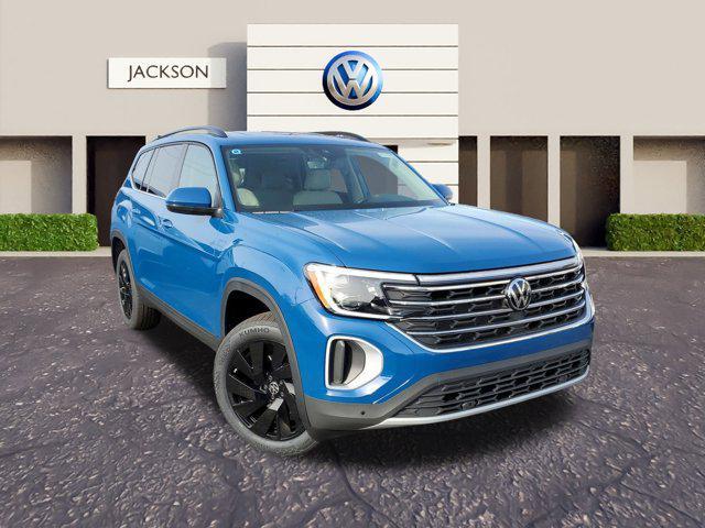 new 2025 Volkswagen Atlas car, priced at $44,716