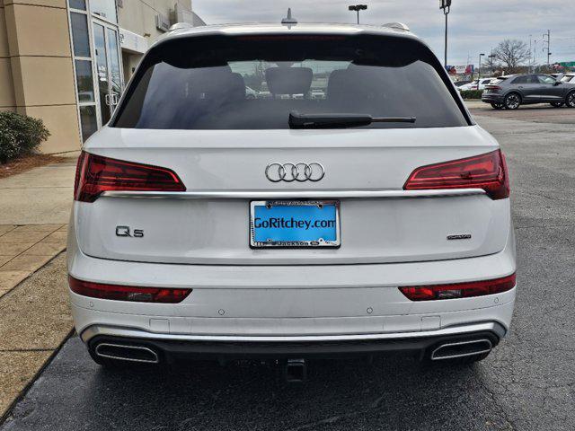 new 2025 Audi Q5 car, priced at $56,185