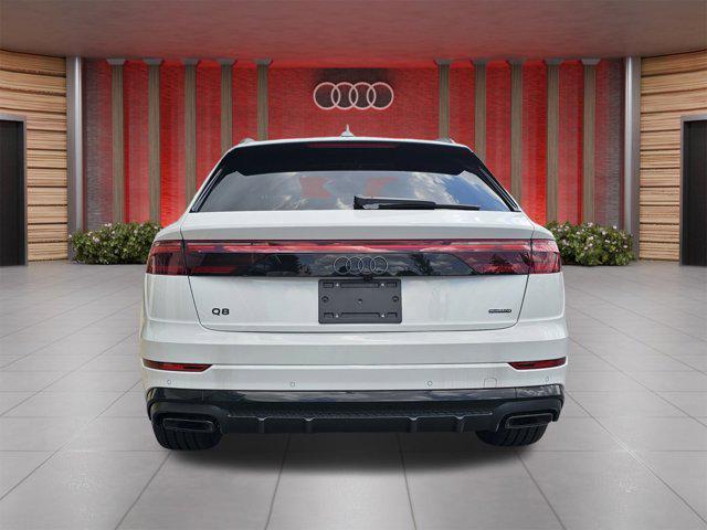 new 2025 Audi Q8 car, priced at $84,320