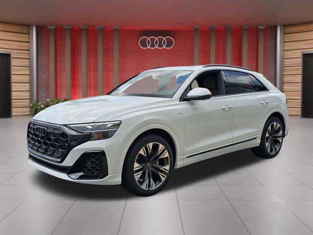 new 2025 Audi Q8 car, priced at $84,320