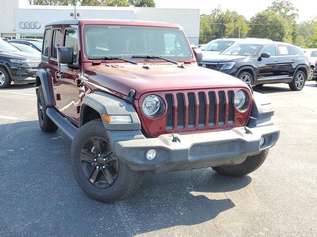 used 2021 Jeep Wrangler Unlimited car, priced at $28,795