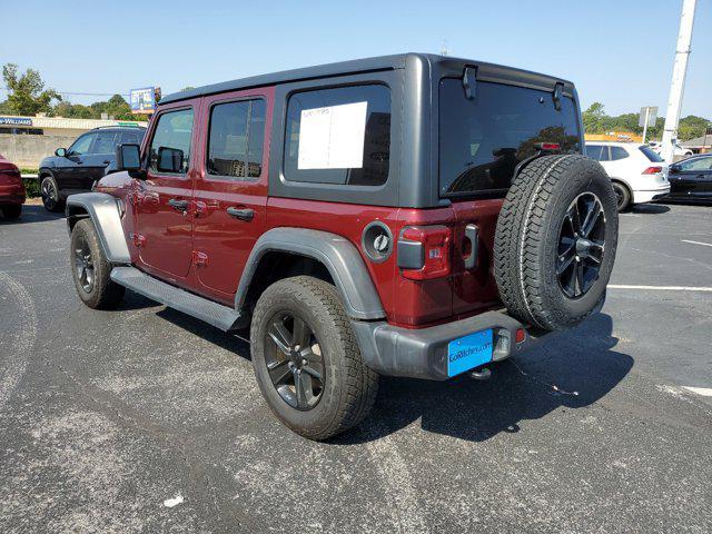 used 2021 Jeep Wrangler Unlimited car, priced at $30,890