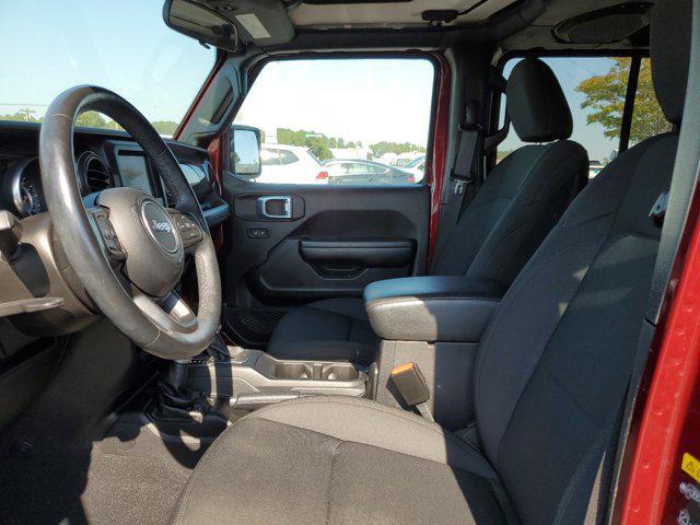 used 2021 Jeep Wrangler Unlimited car, priced at $30,890