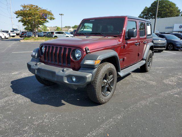 used 2021 Jeep Wrangler Unlimited car, priced at $30,890