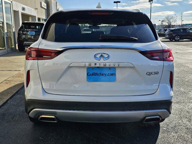 used 2022 INFINITI QX50 car, priced at $28,995