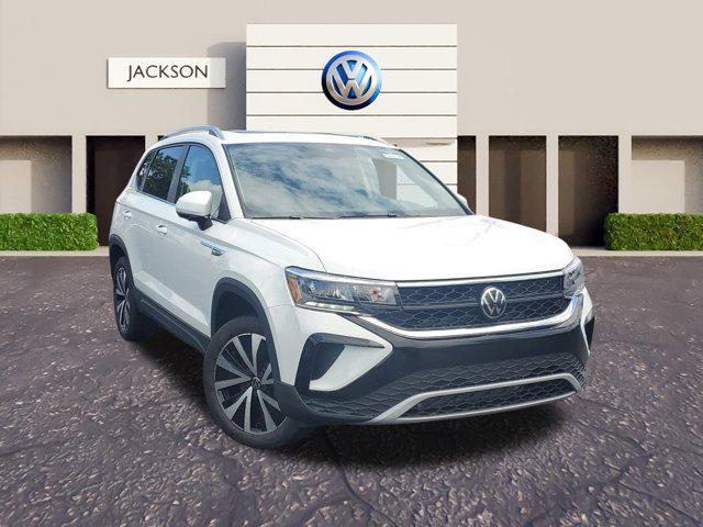 new 2024 Volkswagen Taos car, priced at $29,338