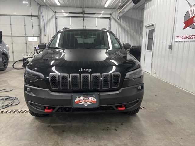 used 2021 Jeep Cherokee car, priced at $22,908