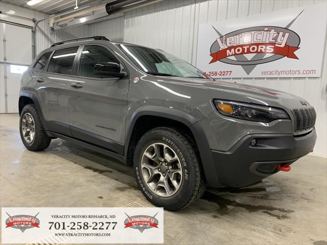 used 2022 Jeep Cherokee car, priced at $28,500