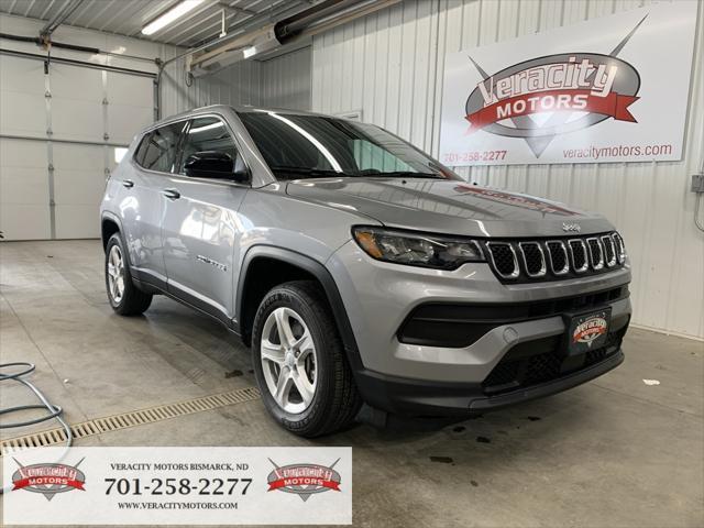 used 2024 Jeep Compass car, priced at $25,609