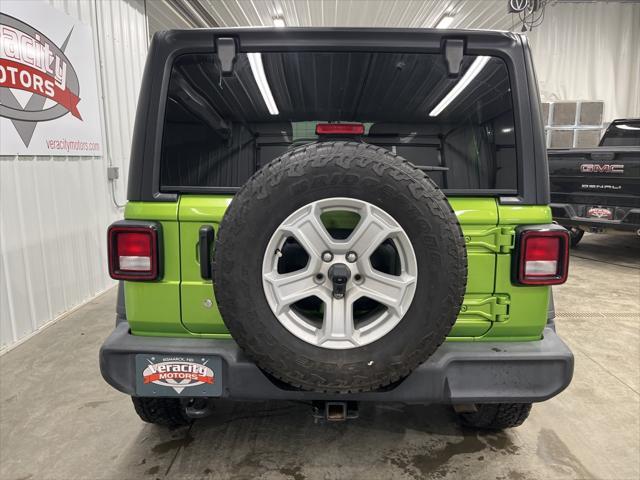 used 2018 Jeep Wrangler Unlimited car, priced at $23,893