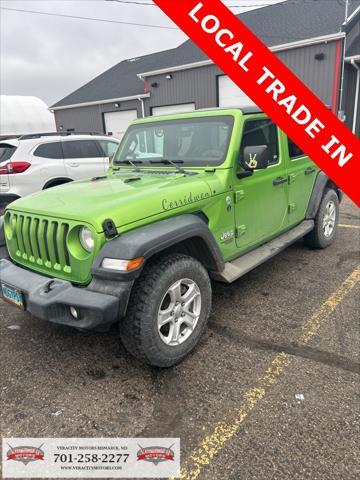 used 2018 Jeep Wrangler Unlimited car, priced at $24,990