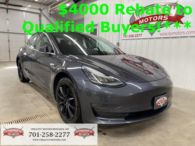 used 2018 Tesla Model 3 car, priced at $21,800