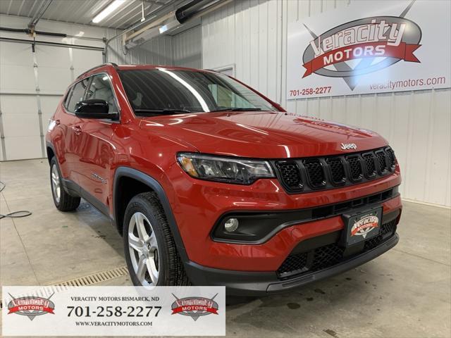 used 2023 Jeep Compass car, priced at $26,400