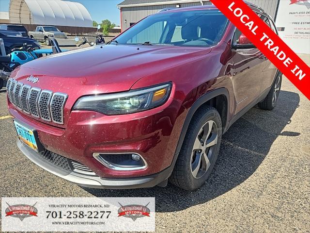 used 2019 Jeep Cherokee car, priced at $18,830