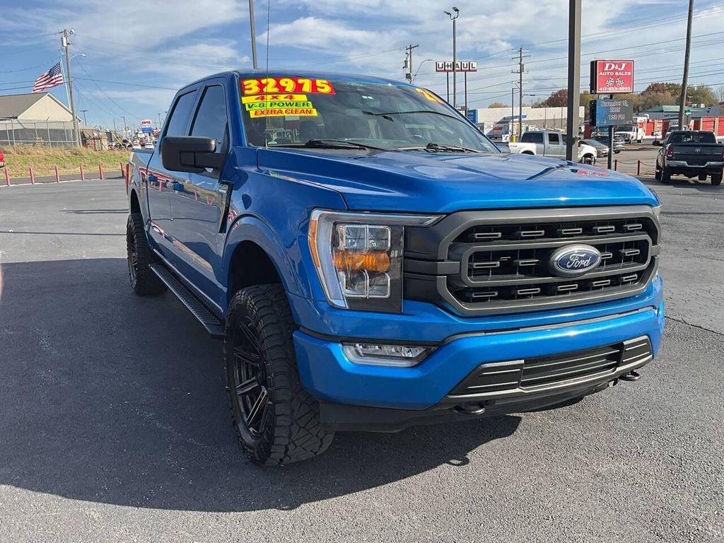 used 2021 Ford F-150 car, priced at $32,975