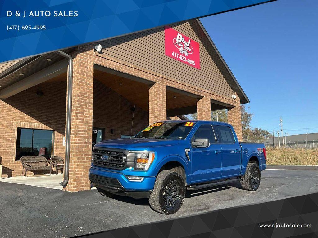 used 2021 Ford F-150 car, priced at $32,975