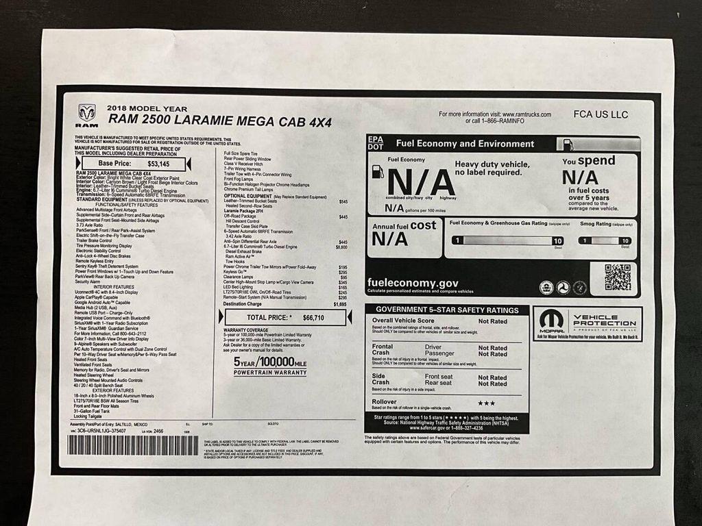 used 2018 Ram 2500 car, priced at $39,975