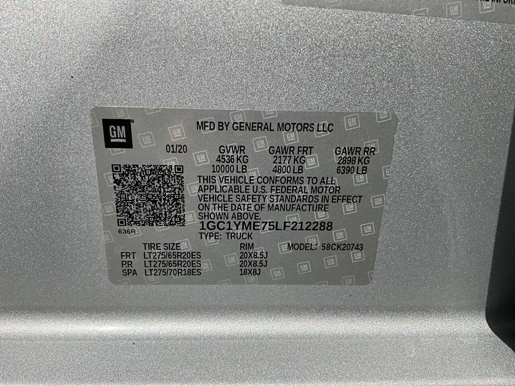 used 2020 Chevrolet Silverado 2500 car, priced at $23,975